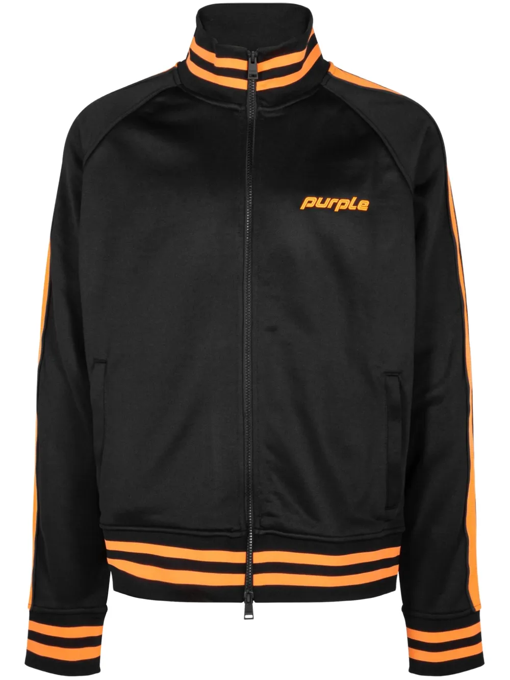 

Спортивная куртка с логотипом Purple Brand, черный