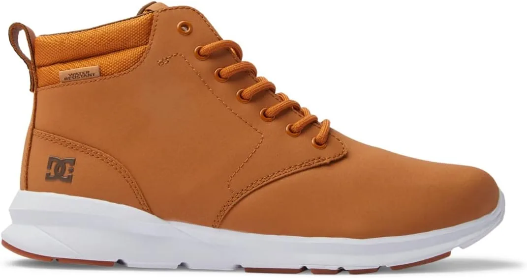 Мужские водонепроницаемые кожаные ботинки DC Shoes Mason 2 ADYS700216, кофейный — фото 2