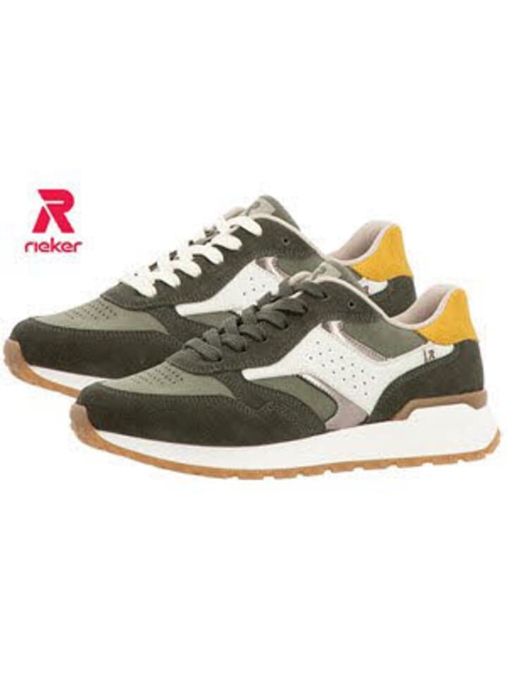 Элегантные туфли на шнуровке Rieker Evolution Damen, зеленый