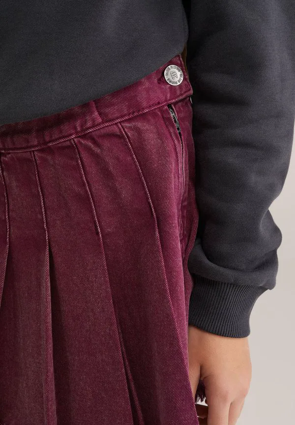 Плиссированная юбка «синий хребет» We Fashion, Light Purple