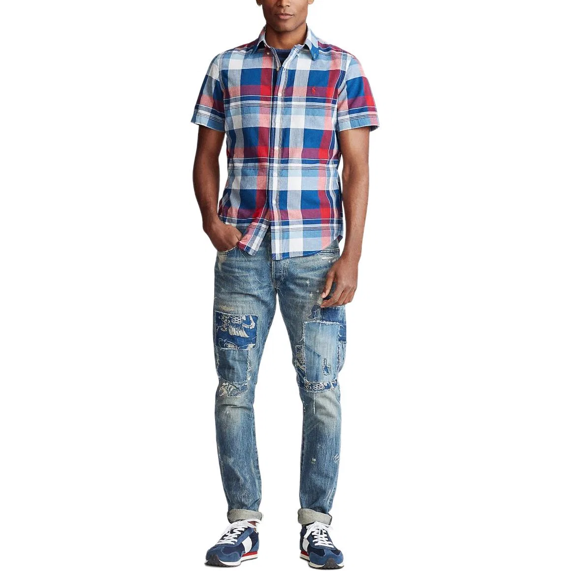 Рубашка мужская SS25 Polo Ralph Lauren, Multicolor — фото 3