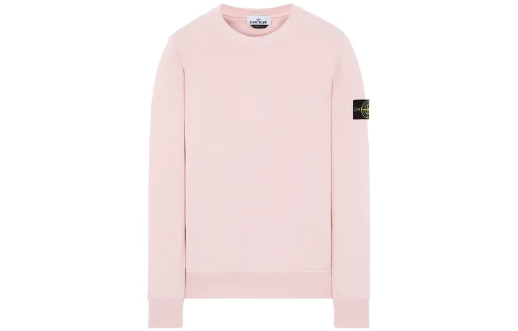 Толстовка с нашивкой компас STONE ISLAND, Ancient Pink