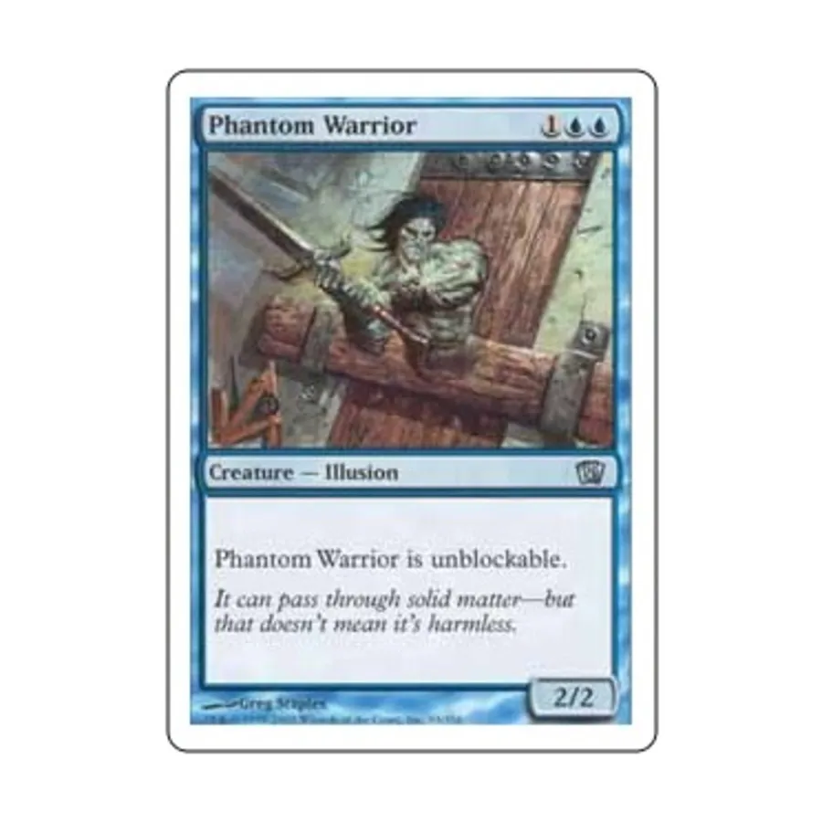 

CCG Призрачный воин (U), MTG - 8th Edition