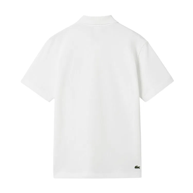 Футболка поло Lacoste Мужская, умеренный крой, 166/темно-синий — фото 4
