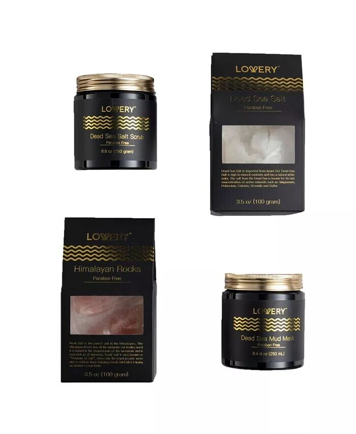 Подарочная коробка для спа-салона Dead Sea Minerals, 5 предметов Lovery — фото 2