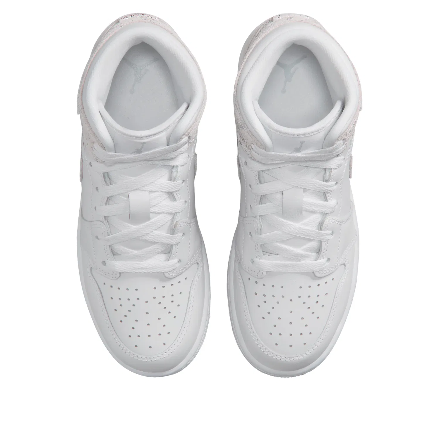 Кроссовки Air Jordan 1 Mid SE 'White Field Silver' IR2320-100, белый — фото 3