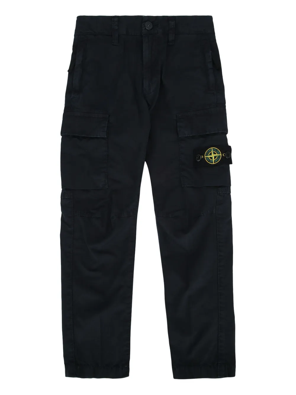 

Брюки карго с нашивкой Compass Stone Island Junior, синий
