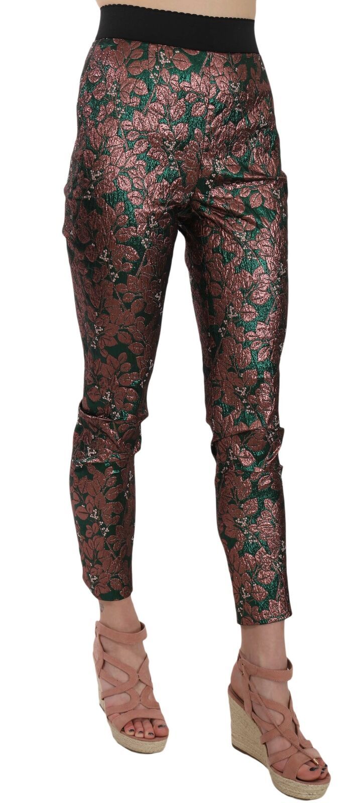 Элегантные разноцветные дизайнерские брюки Dolce & Gabbana — фото 2