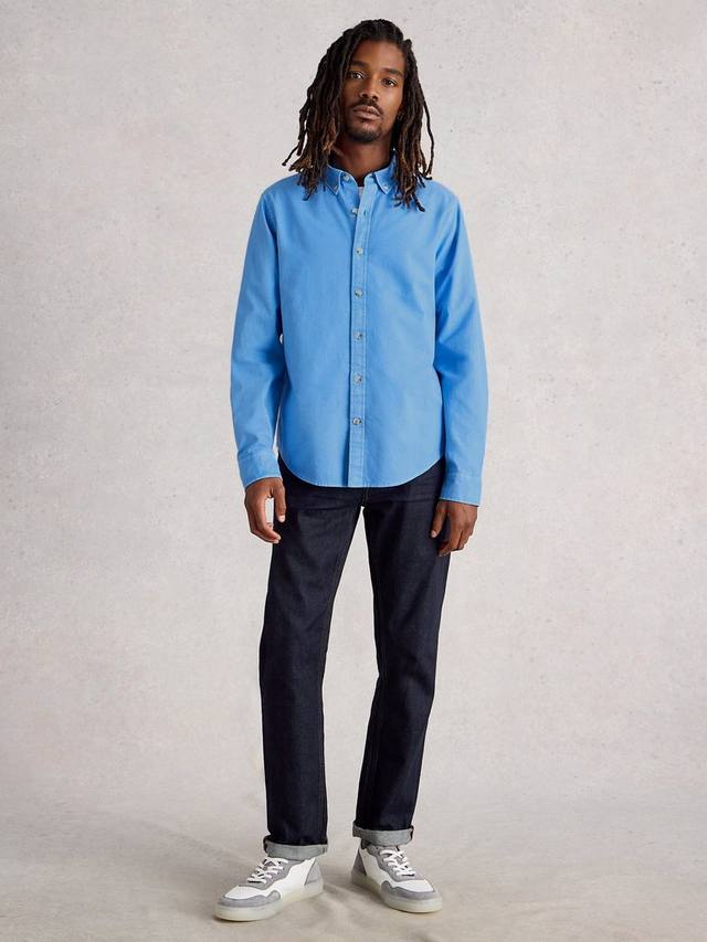 

Брутон оксфордская рубашка White Stuff, Light Blue