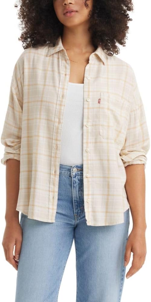 

Женская фланель Levi's Henri, Ecru