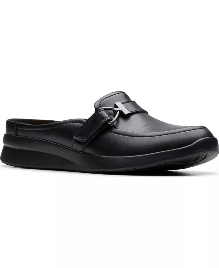 Женские мюли Ellowyn Amelia Slip-On Clarks, черный