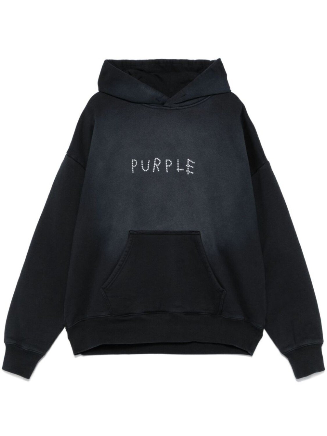 

Худи с логотипом Purple Brand, черный