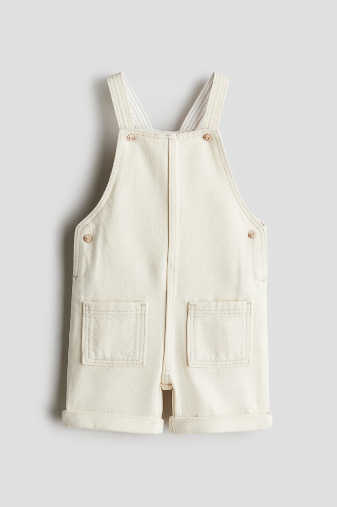 

Джинсовые комбинезоны H&M, бежевый