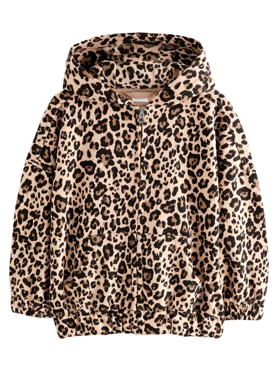 

Толстовка с капюшоном на молнии Next, цвет Light beige/Dark beige