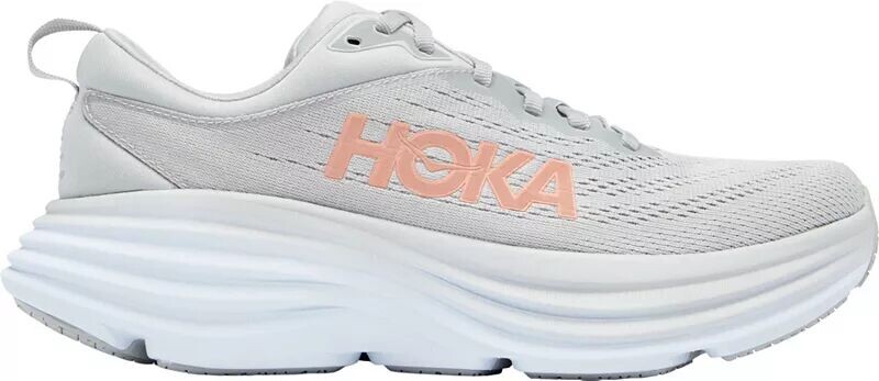 

Женские кроссовки Hoka Bondi 8, светло-серый