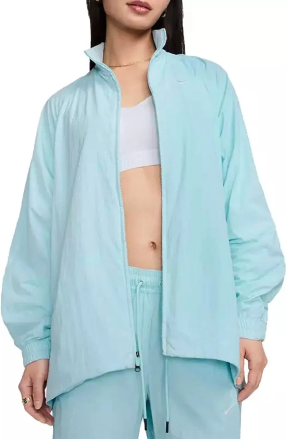 Куртка женская водонепроницаемая Nike, цвет Glacier Blue — фото 2