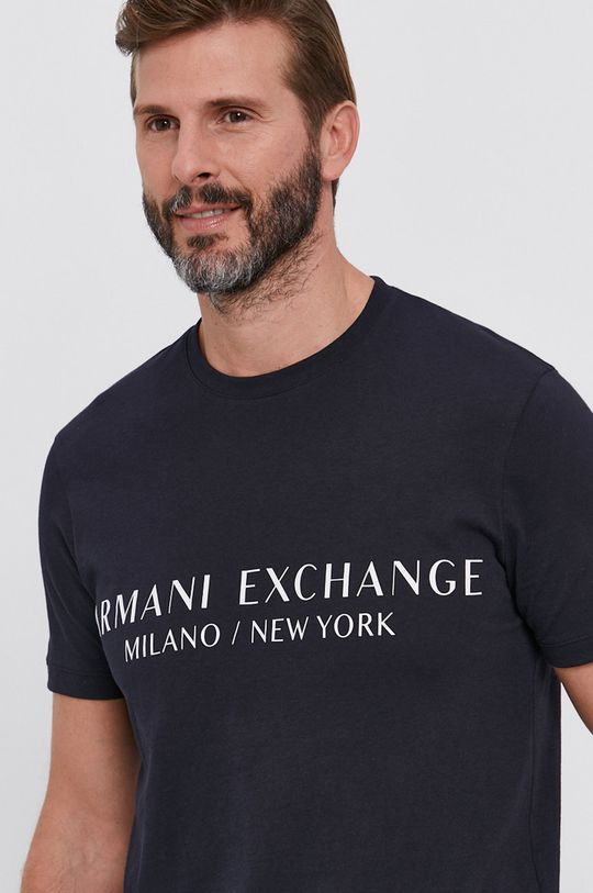 

Футболка Armani Exchange, темно-синий