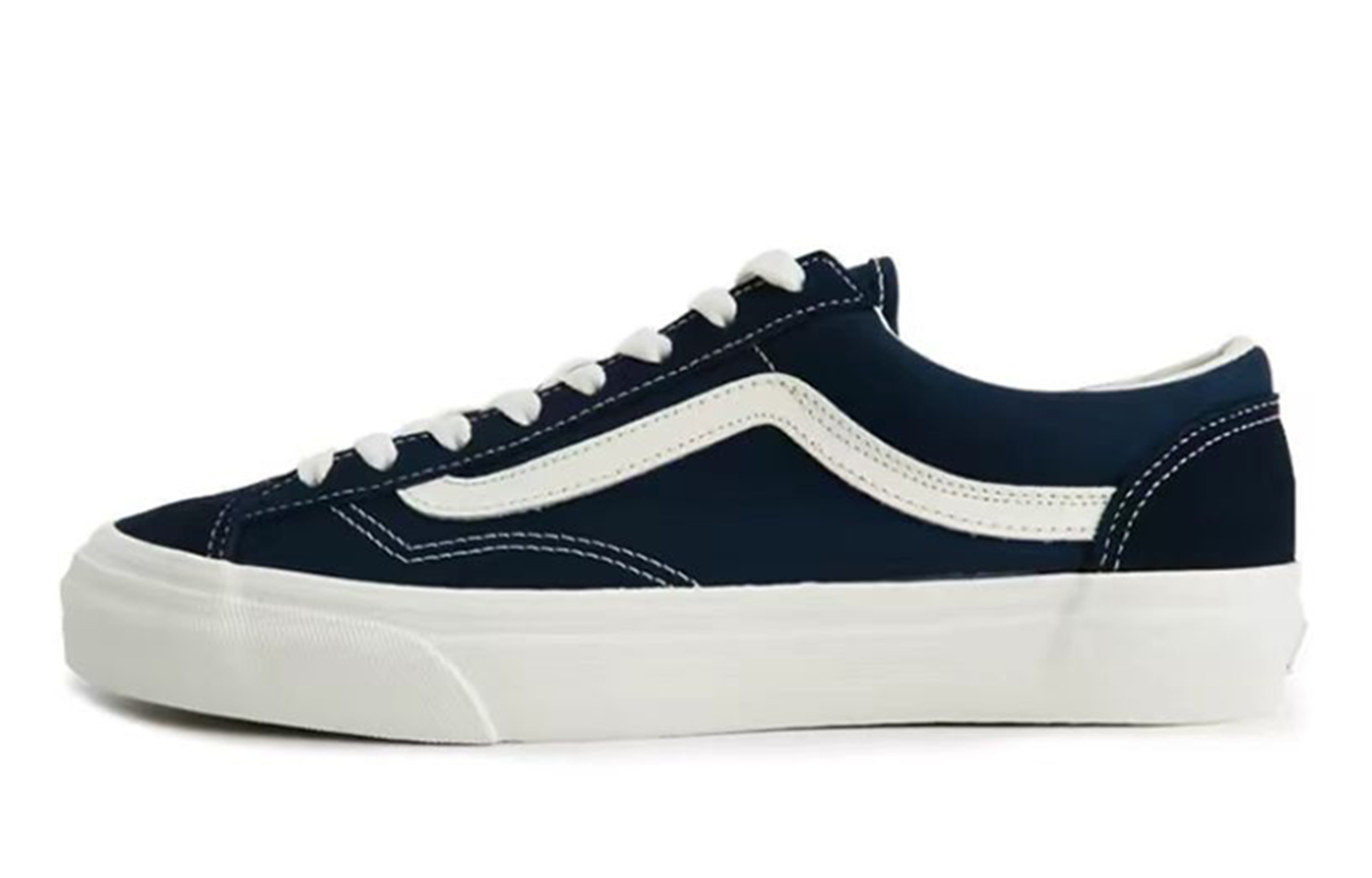 

Кроссовки Vans Style 36 Skateboarding Shoes Unisex Low-top Blue/White, синий