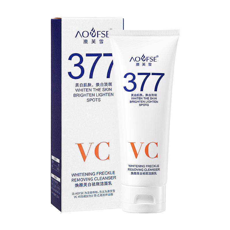 

Осветляющее средство для удаления пятен 377vc для лица очищающее средство осветление темных пятен 100г AOFUXUE