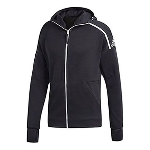 

Куртка [Ning Zetao Same Style] adidas Zne Hoody 3.0 Sports Jacket Men Black, черный