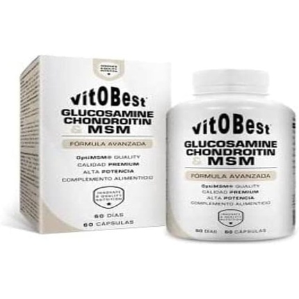 

Vitobest Глюкозамин Хондроитин и МСМ 60 Капсулы Vit.O.Best