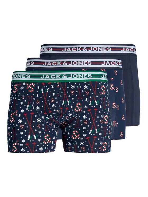 

Комплект из 3 боксеров Jack&Jones, синий