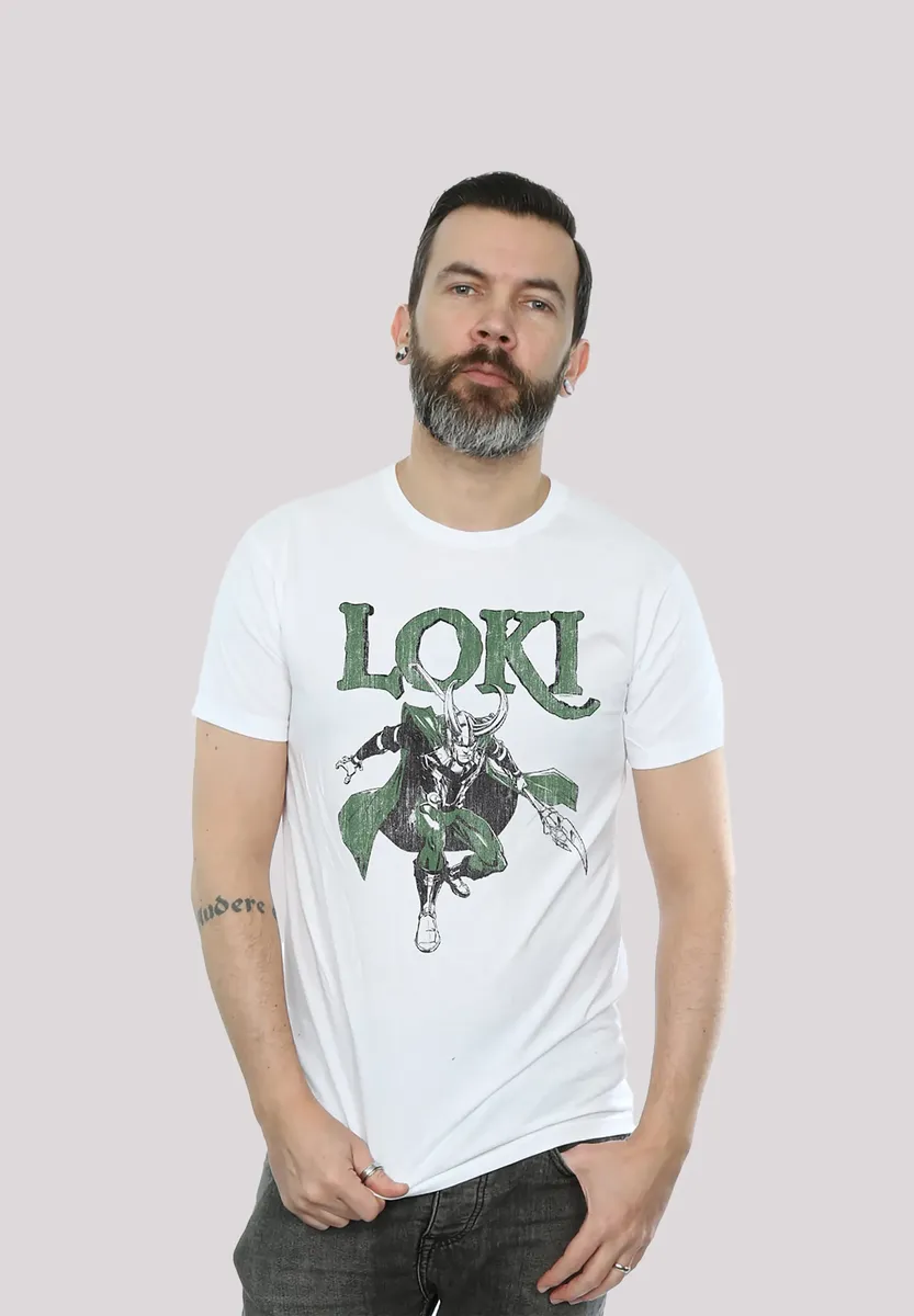

Футболка F4NT4STIC "Вселенная Marvel", принт, белый