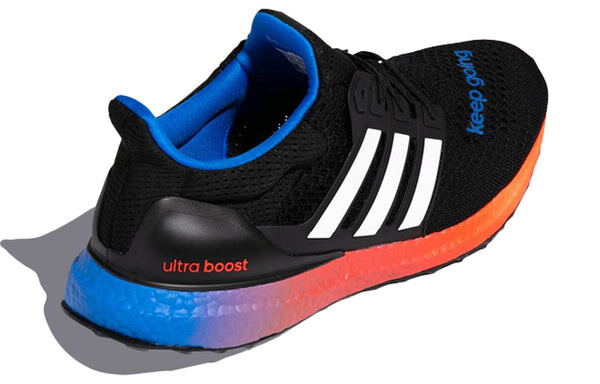 Кроссовки ультрабуст Adidas, черный — фото 4