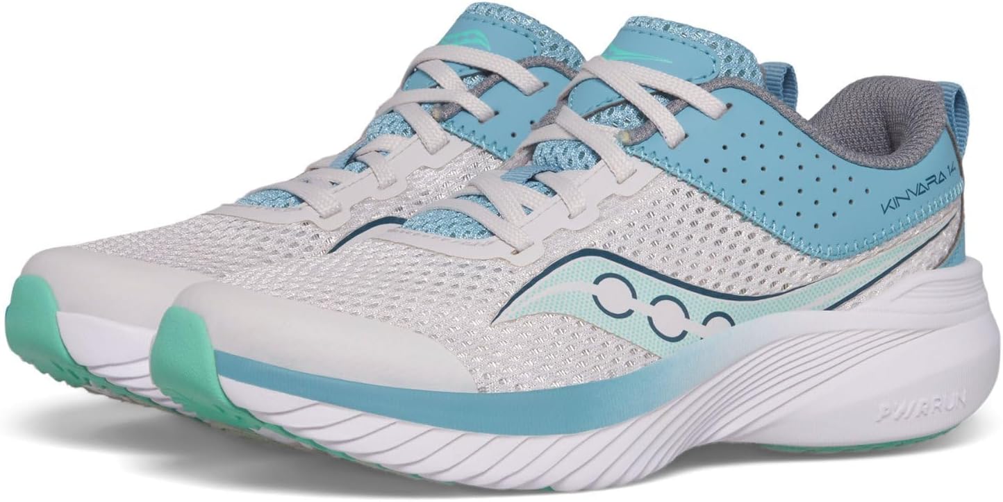 

Детские кроссовки Saucony Kinvara 14 унисекс от шнуровки до носка, голубой
