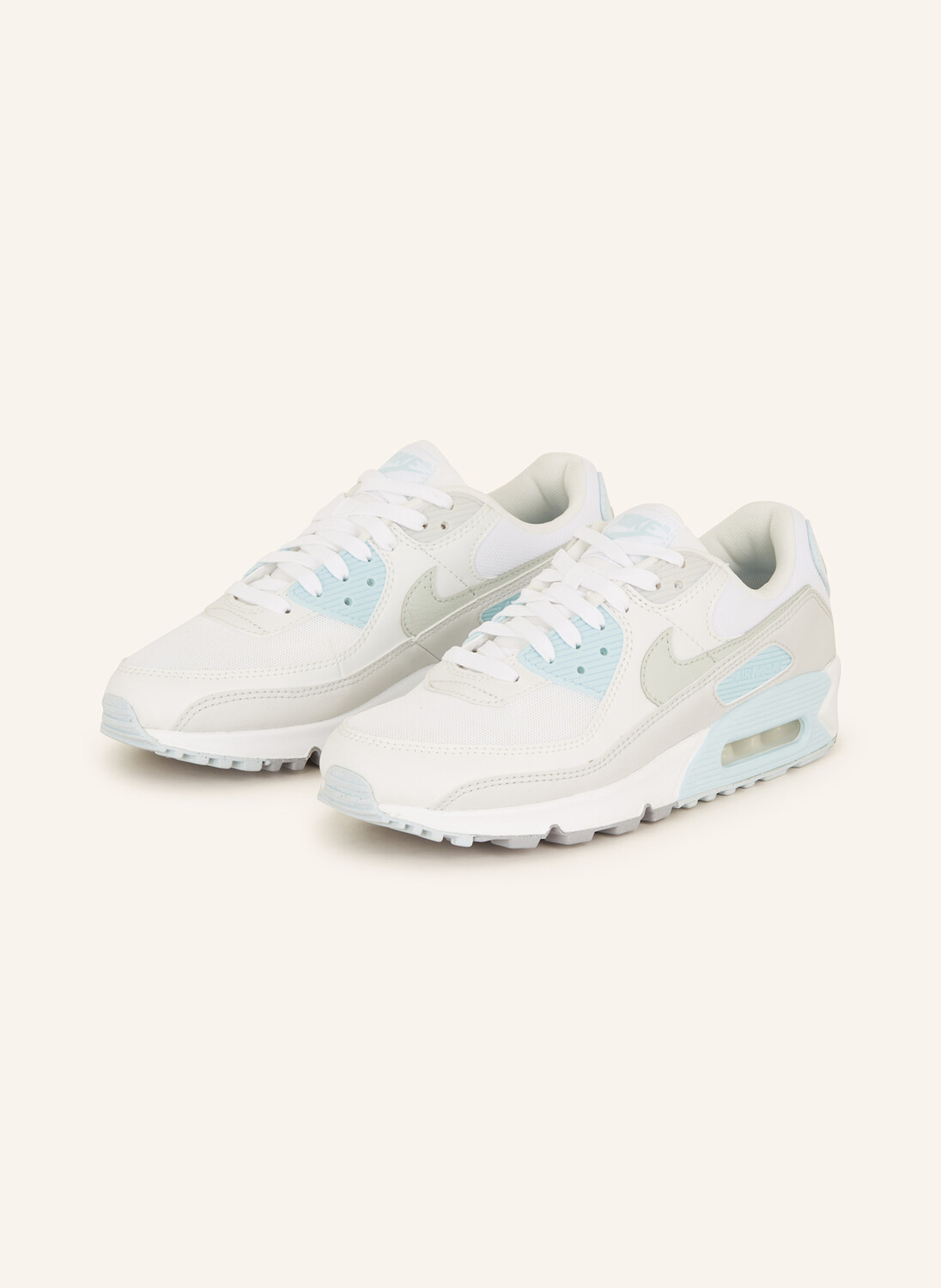 

Кроссовки аир макс 90 Nike, белый