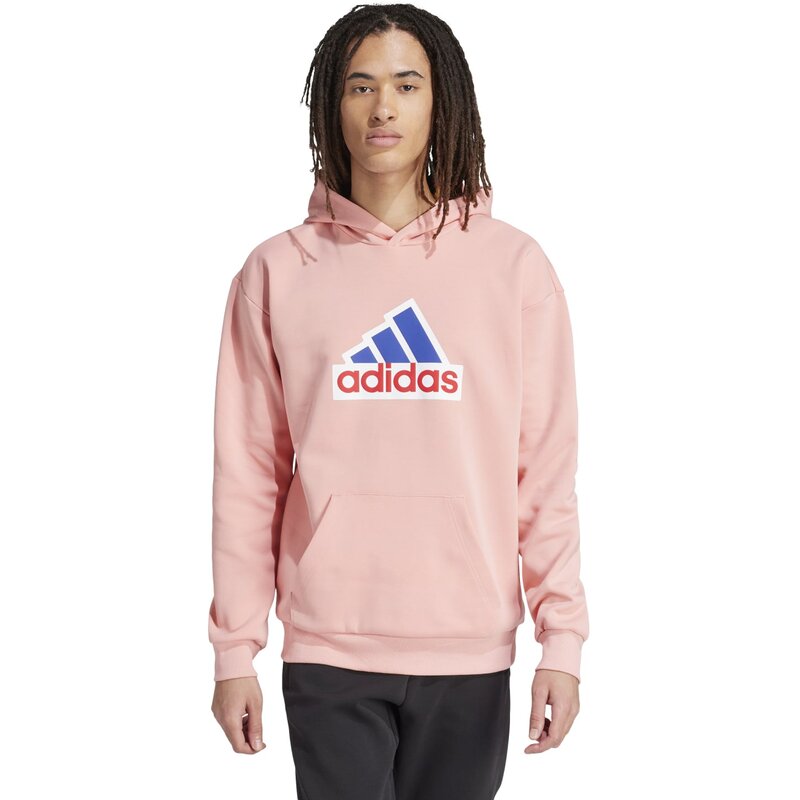 Толстовка с капюшоном, будущие иконы спорта Adidas, цвет sepisp — фото 2