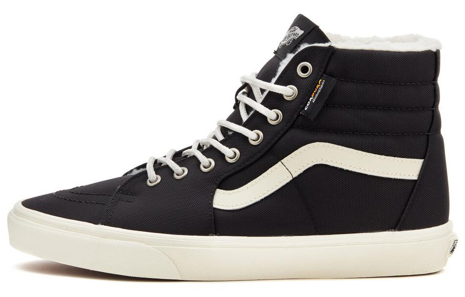 Кроссовки Vans SK8-Hi Cordura Sherpa 'Black White'