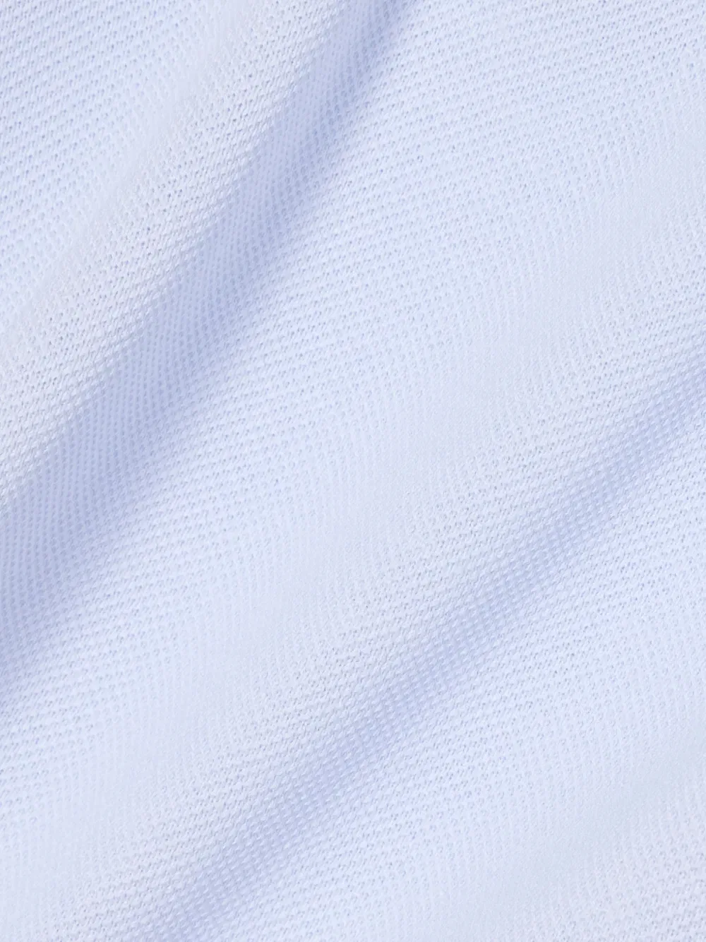 Поло с полосатым воротником и нашивкой с логотипом Lacoste, синий — фото 4