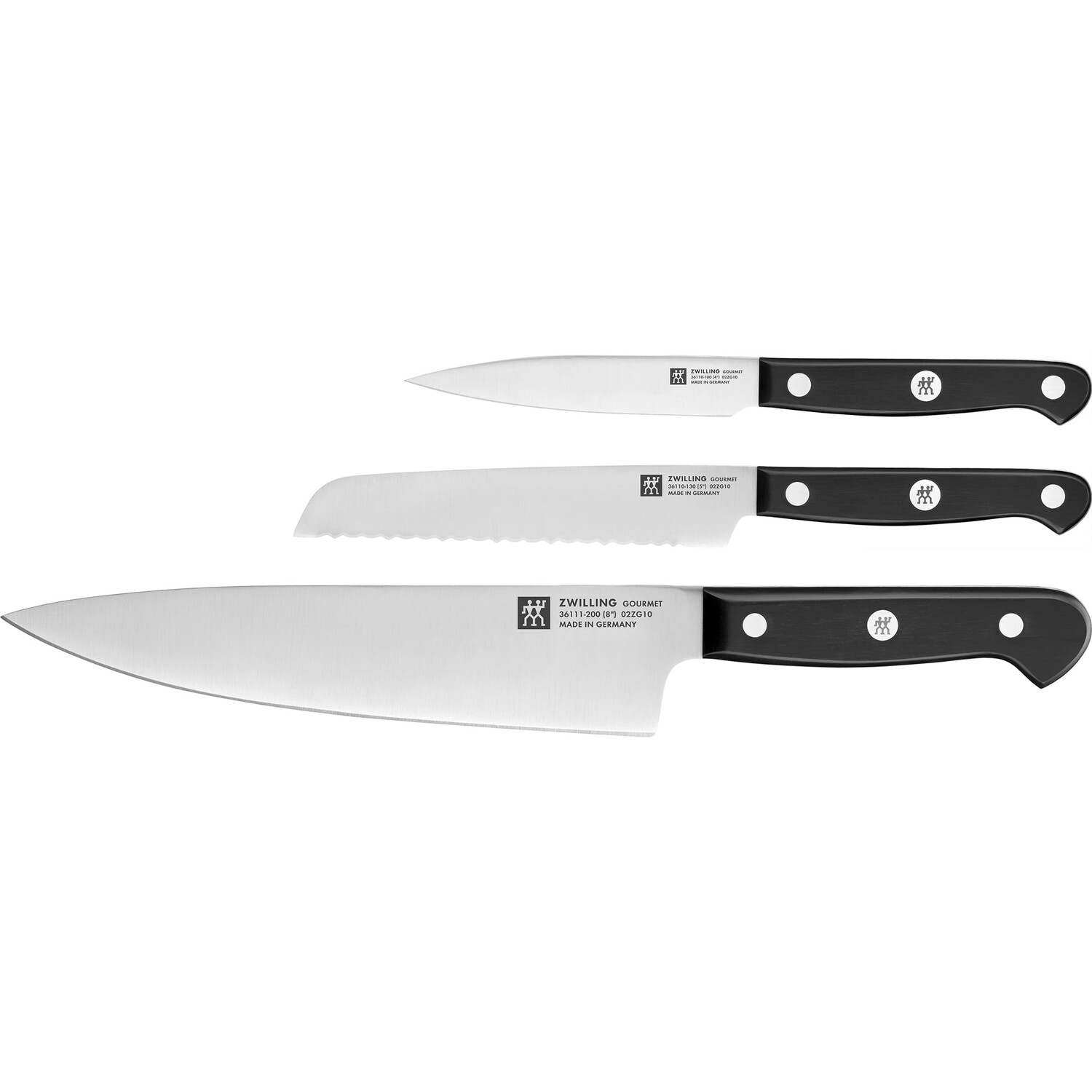 

Набор ножей Zwilling Gourmet, 3 предмета