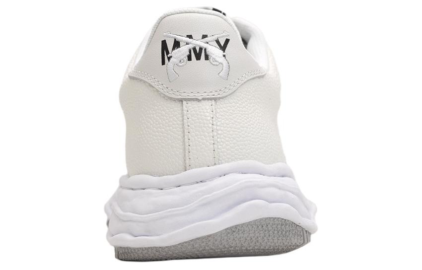 Унисекс повседневные малоберцовые туфли Wayne Wear-Resistant от MIHARA YASUHIRO, черно-белые — фото 4