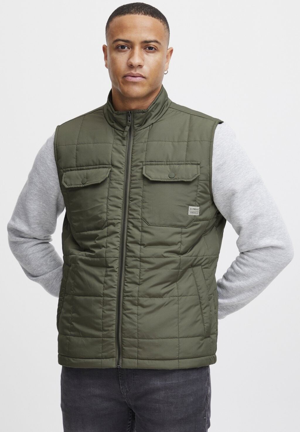 

Жилет PRVITELLO 11 Project, цвет dusty olive