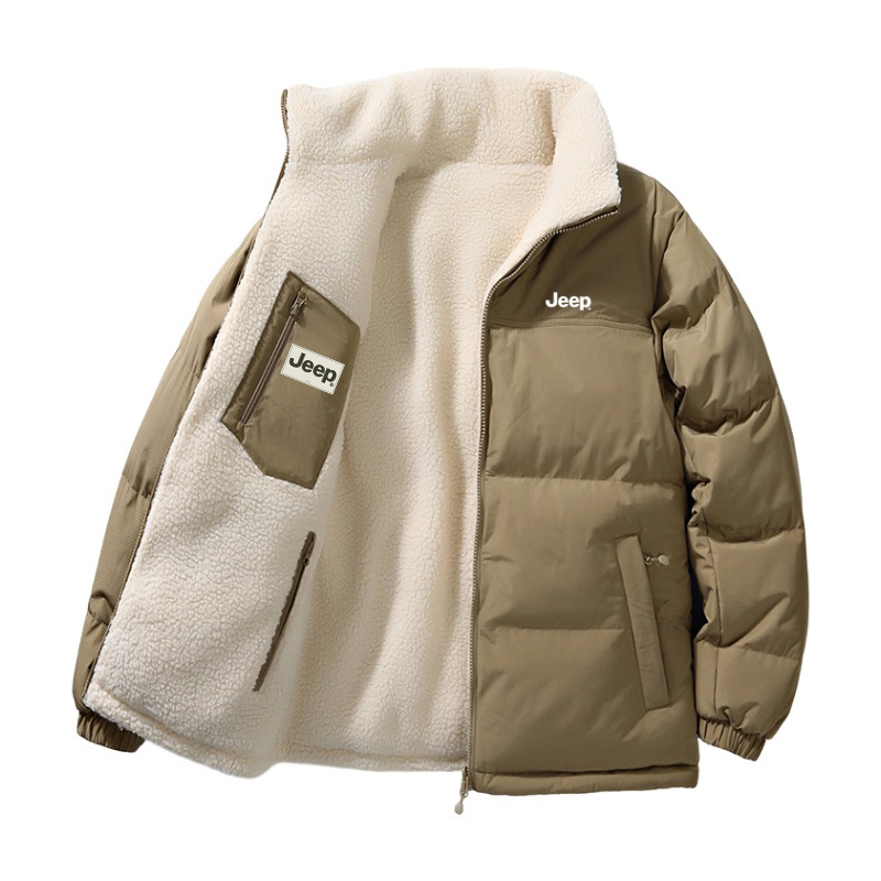 

Jeep Пуховик мужской, Light Army Green [Sherpa Reversible]