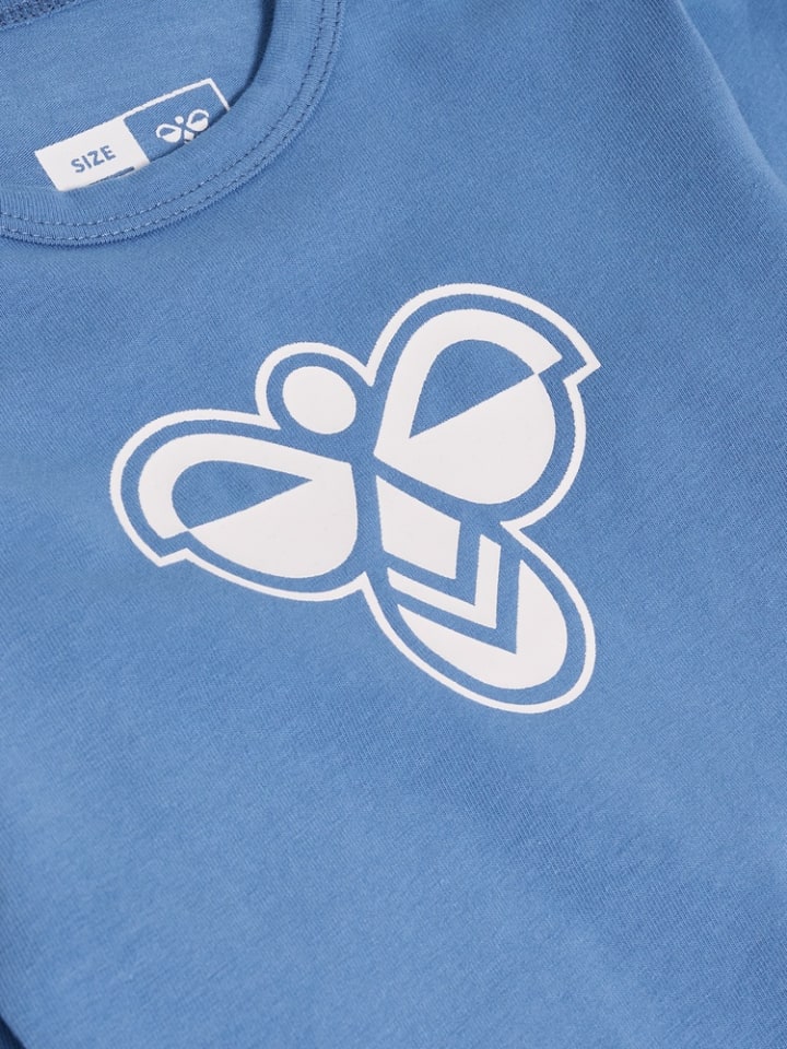 

Комбинезон для активного отдыха Mini Logo Body Longsleeve синего цвета Hummel