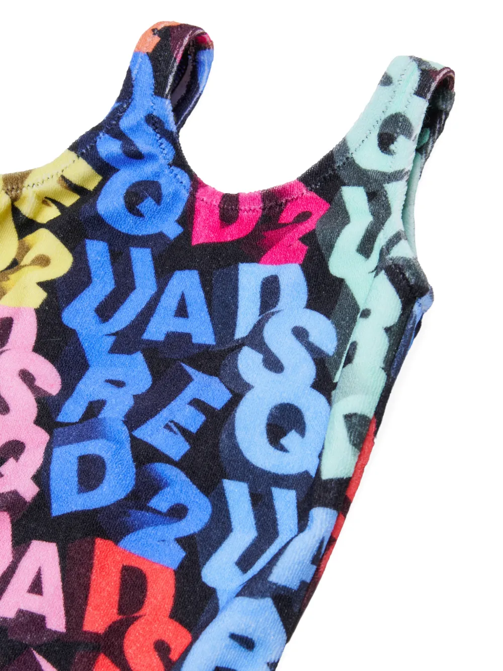 Купальник для новорожденного Dsquared2 Kids, черный — фото 3
