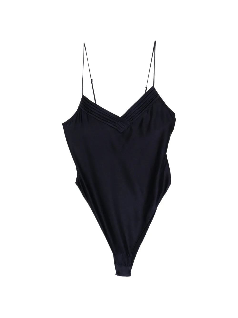 

Топ с V-образным вырезом Forte Forte, черный