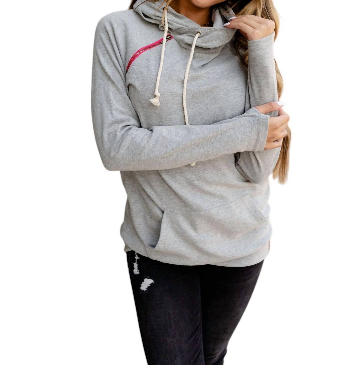 

Базовая толстовка Doublehood в цвете Pop Of Pink AMPERSAND AVE