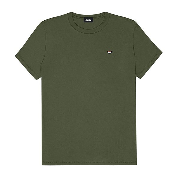

Женская футболка lil coffee jersey Dalix, Military Green, Зеленый, Женская футболка lil coffee jersey Dalix, Military Green