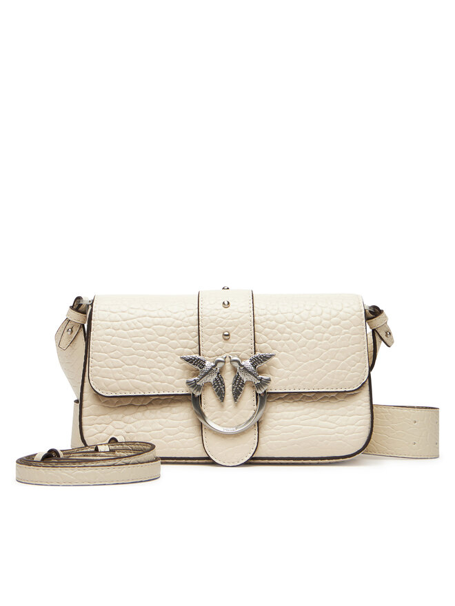 

Сумка PINKO Love One Mini Slouchy Fl Al 25-26 PLTT 104340 A2JU, экрю