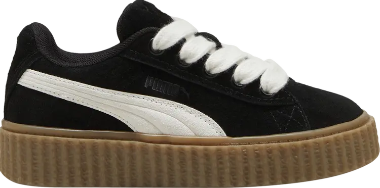 

Кроссовки Fenty x Creeper Phatty Little Kid 'Black Warm White', черный