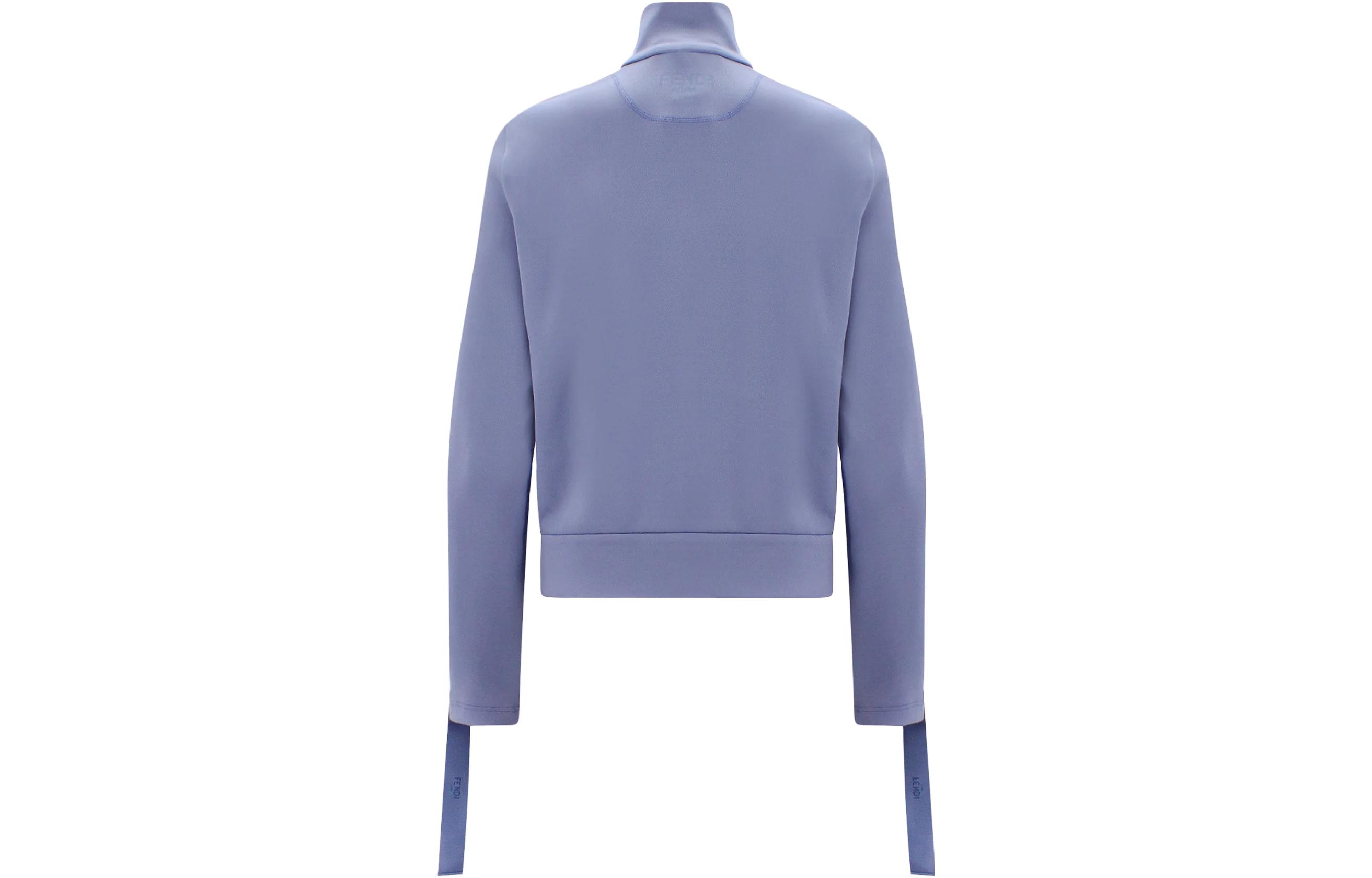 FENDI Женская фиолетовая куртка, Purple — фото 4