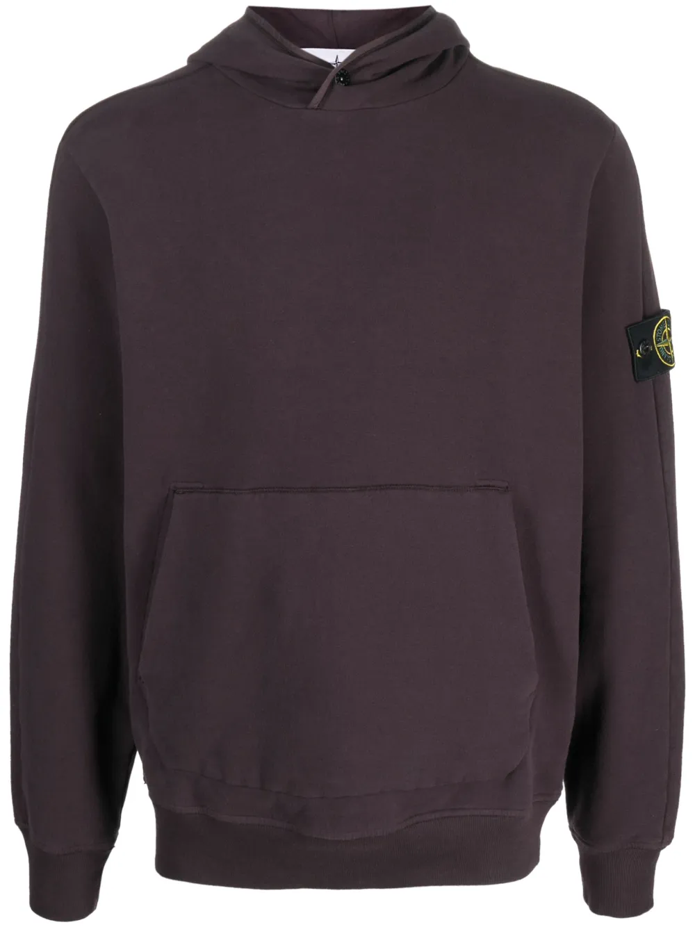 

Худи с нашивкой Compass Stone Island, фиолетовый