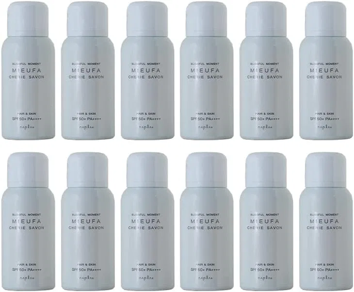 Солнцезащитный спрей Napura Meifa Fragrance UV Spray Shelly Savon 80 г Лимон