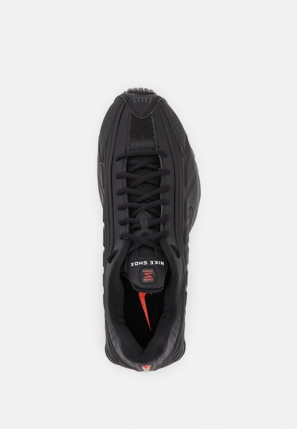 Кроссовки на шнуровке SHOX R4 Nike, черный