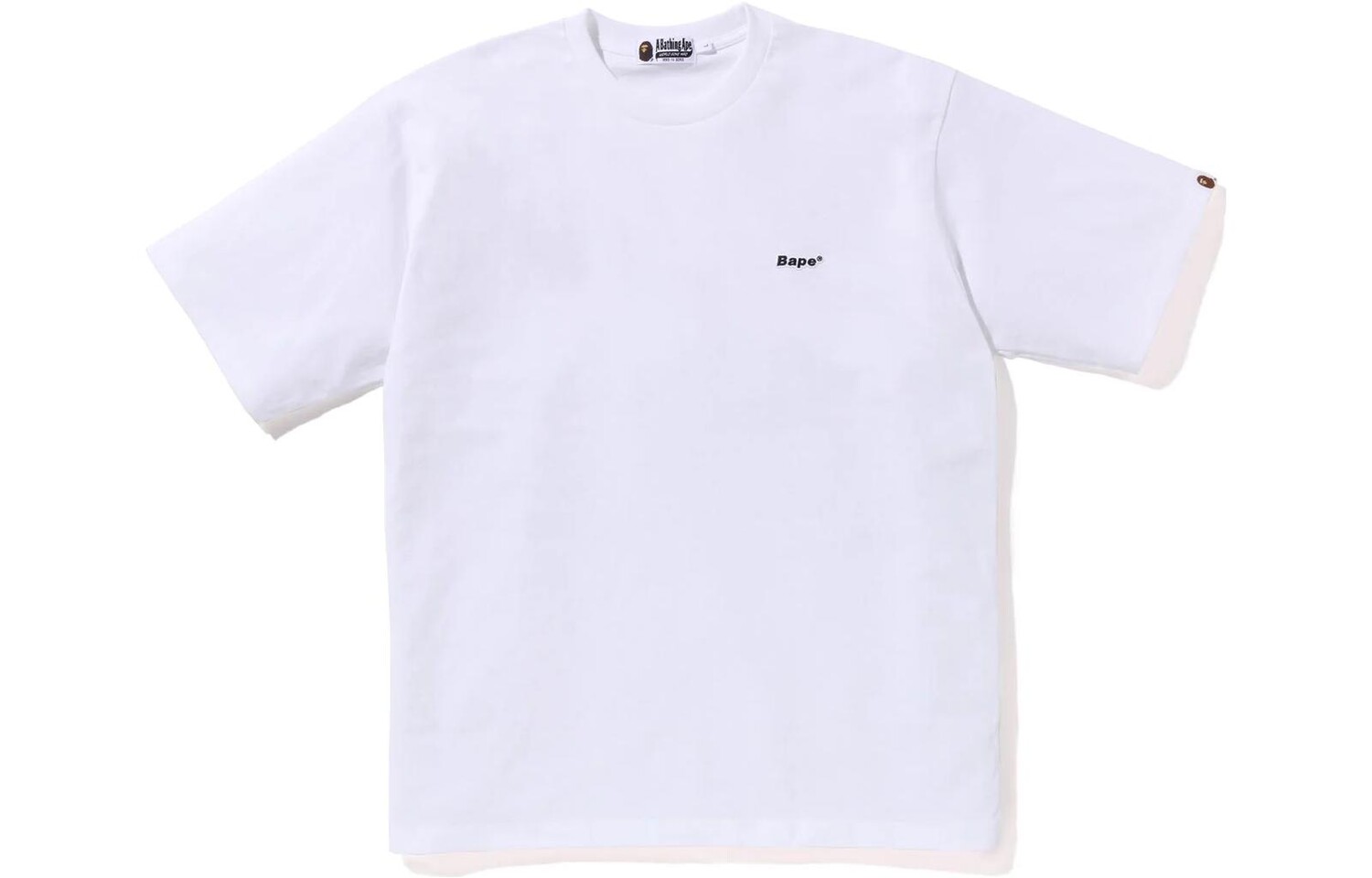 Футболка свободного кроя с логотипом BAPE One Point A Bathing Ape, синий — фото 3