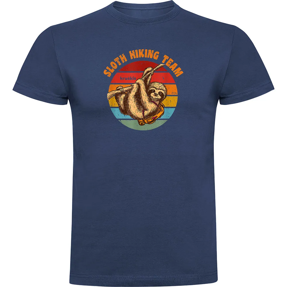 

Футболка с коротким рукавом Kruskis Sloth Hiking Team, синий
